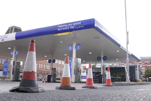 Some petrol stations in Sheffield are out of fuel today Danny Lawson/PA Wire