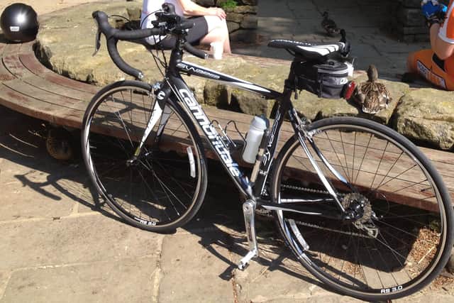 Rayna Foletti's Cannondale bike which was stolen.
