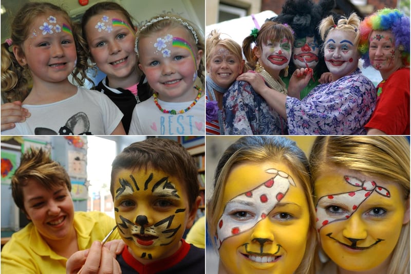 Fab face painting scenes but did they bring back memories? If they did, email chris.cordner@jpimedia.co.uk and tell us more.