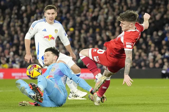 Stood big and produced when it mattered most against Middlesbrough, smothering Ben Doak to keep it at 1-1 before Leeds went on to win. Has been in for criticism this season but undoubtedly Farke's first-choice, and it's hard to see that changing.