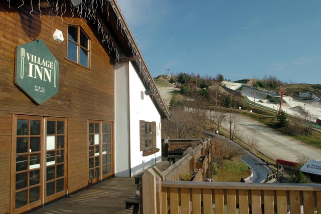 The Village Inn at Sheffield Ski Village in January 2005