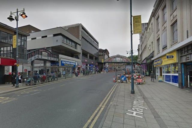A further 10 shoplifting incidents were reported near the busy area of Haymarket.