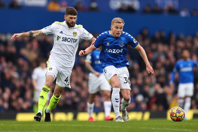 Van de Beek made his Everton debut as a substitute in their 3-1 away defeat against Newcastle a week after joining the Toffees.  He has started all three of the following Premier League games for Frank Lampard’s side.  He hobbled out of Saturday’s home loss with Manchester City and his injury is currently being assessed.