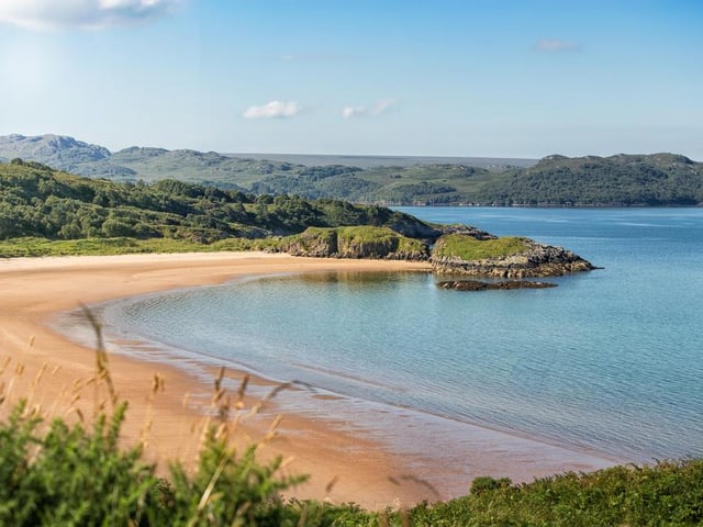 The beautiful Gairloch beach is situated on the southern outskirts of the village of Gairloch, and takes the seventh spot as one of the most Instagrammable beaches in the country (Photo: Shutterstock)