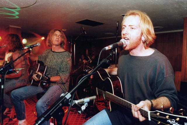 After playing early gigs in small local venues, Def Leppard, a collection of Tapton and King Edwards old boys, became massive in the 80s with hits like Animal and Pour Some Sugar on Me. And they even came back to play the Wapentake, where they are pictured, in 1995.