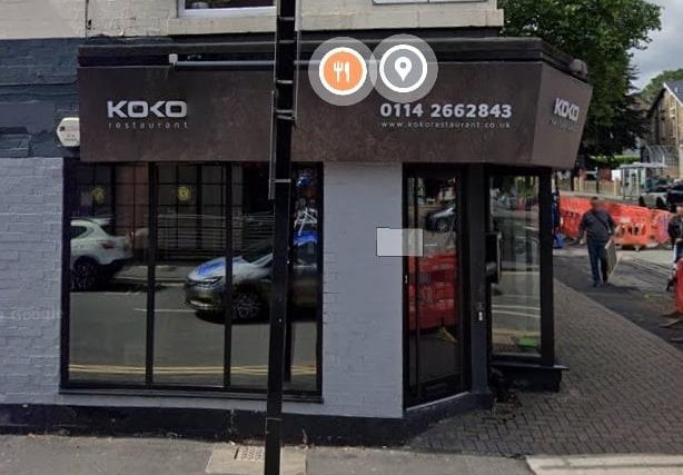 KOKO Restaurant on Ecclesall road has also been given a five star food hygiene rating -  The restaurant offers a large variety of the best japanese food which is freshly-prepared, by hand, every day.