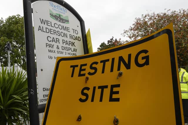Testing centres will be open in Sheffield over the Christmas period.