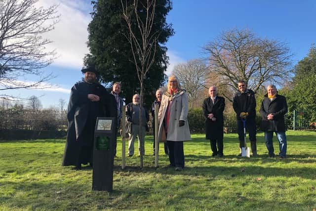 The Mayor of Barnsley has planted the borough’s first tree to mark the Queen’s Platinum Jubliee this year.