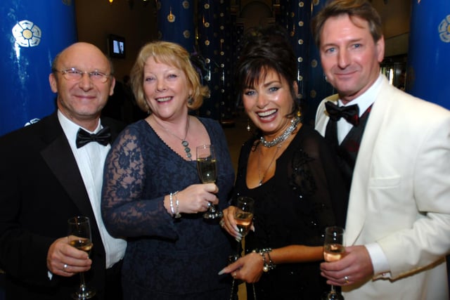 New Years Eve Ball at Sheffield City Hall in 2007 LtoR: Glyn Smith,Jean Cheeswright,Alexandar & Stuart Leverti