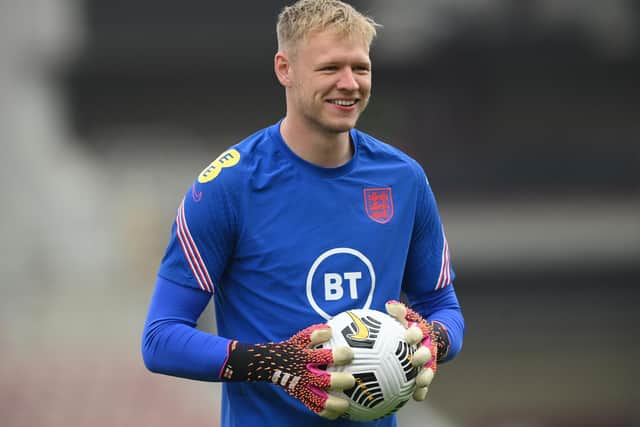 England goalkeeper Aaron Ramsdale (Stu Forster/Getty Images)