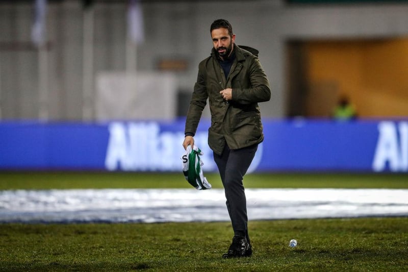 Leeds and Leicester City are closely following Sporting Lisbon manager Ruben Amorim. The Portuguese side are currently leading the way at the top of the  Primeira Liga table, nine points above second place Braga. (Bruno Andrade)
