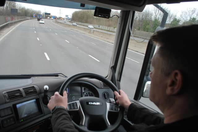 Using a 'supercab' unmarked police lorry on the M1, South Yorkshire Police officers stopped 185 drivers for selfish and careless driving behaviours in four days of action.