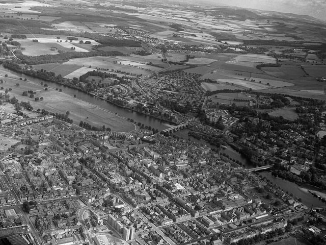 Aerial views of Perth