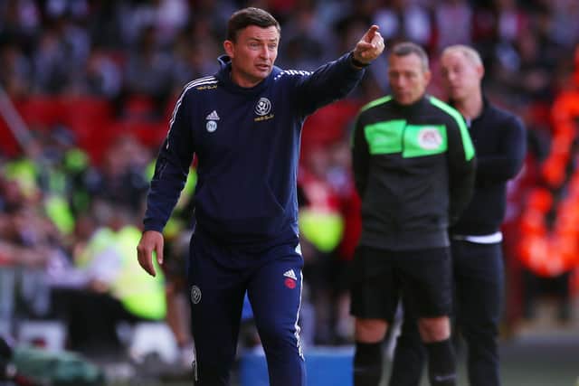 Sheffield United manager Paul Heckingbottom hopes the new fixture list will provide his team with a route towards the Premier League: Simon Bellis / Sportimage