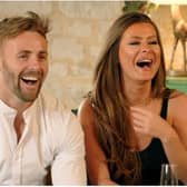 Adam and Tayah Victoria are expecting a baby after getting together on Married At First Sight. (Photo: E4).