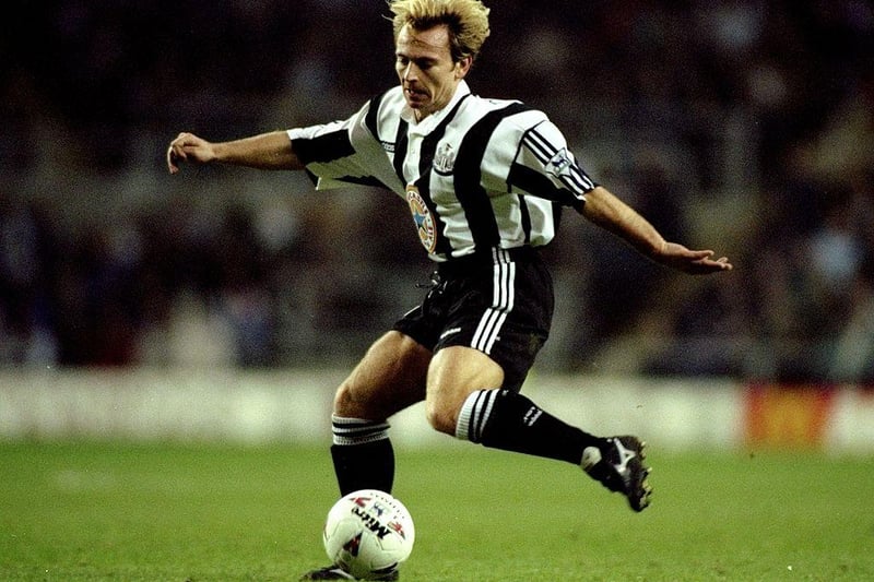 Beresford’s career almost took him to join future Newcastle United manager Graeme Souness at Liverpool.  A failed medical led to a move to Tyneside and the former Portsmouth full-back’s attacking style of play sealed his place in the hearts of the Gallowgate faithful.  Partnerships with Kevin Sheedy, Scott Sellars and, most memorably, David Ginola became a key feature of Kevin Keegan’s Entertainers side.