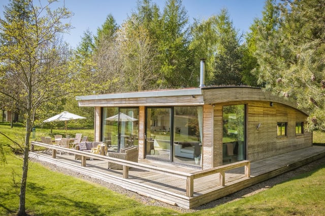 For a stylish family getaway, try the Jules lodge at Brompton Lakes. The three bedroom luxury lodge has its own private hot tub and a sleek Scandinavian design inside and out.