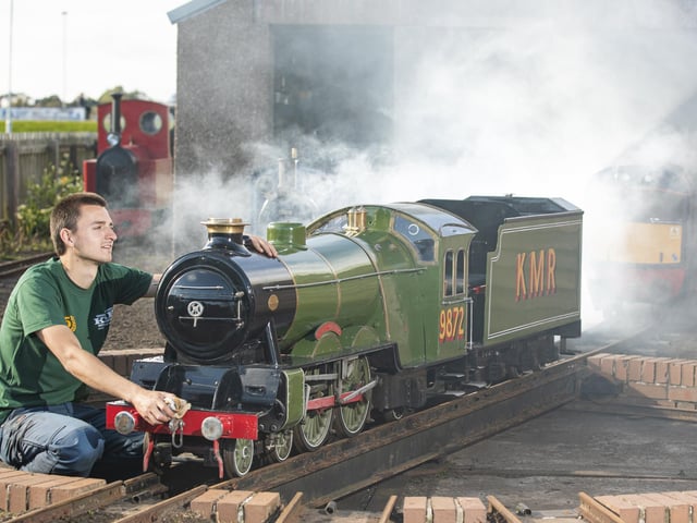 John Kerr said : "Many of the parents and grandparents bringing their children along for their first ride on the wee railway, reminisce of the day their parents had brought them along as toddlers."