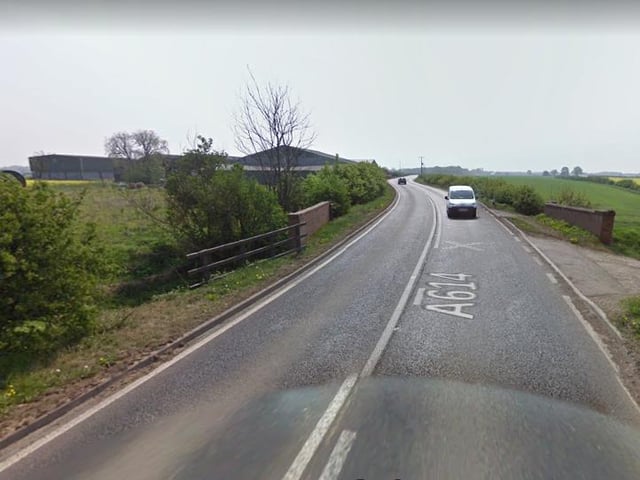 There were 80 road accidents causing casualties on the A614 between 2014 to 2018.