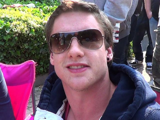 Artic Monkeys fan James Fox, 22, in queue for tickets at Sheffield Motorpoint Arena in 2013