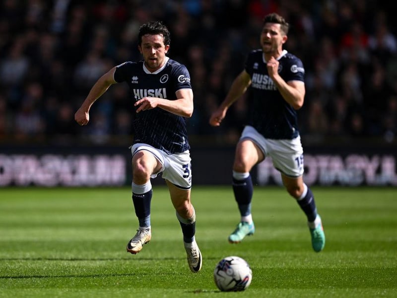 Honeyman marks the second Millwall star on the week's Team of the Week, scoring an 8.0 for his work in his club's draw against QPR.
