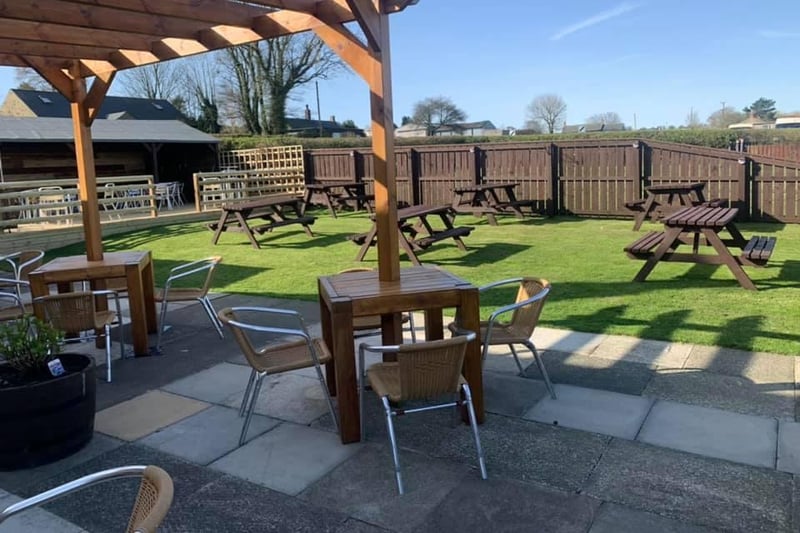 The new-look outdoor area at the Shepherds Rest in Alnwick is welcoming customers from April 12. Booking advised.