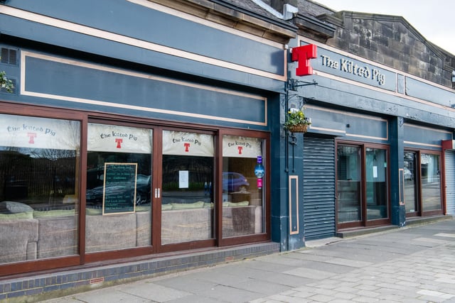 Busy drink spot The Kilted Pig in Colinton Road, Edinburgh, goes quiet after social distancing measures come into full force