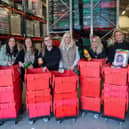 The Sales and Marketing team volunteering at Sheffield S6 Foodbank