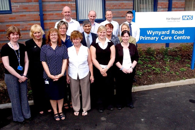 The opening of the Wynyard Road Primary Care Centre in 2006. Remember this?