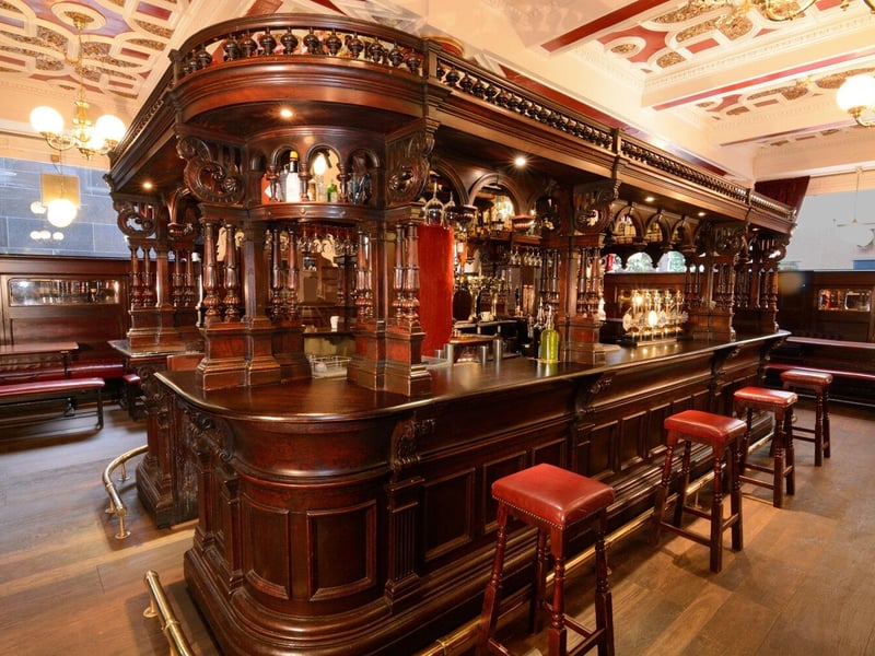 Located at 3-5 Rose Street, this stunning bar was designed by PL Henderson.