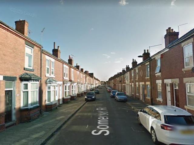 Another 10 cases of criminal damage were recorded near Somerset Road.