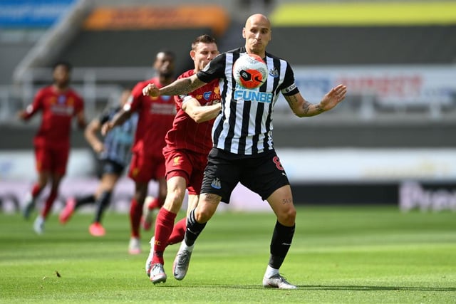United's Premier League top scorer last season and one of their chief creators, too. Shelvey had his best campaign in black and white last year in terms of consistency and goals. More of the same please.