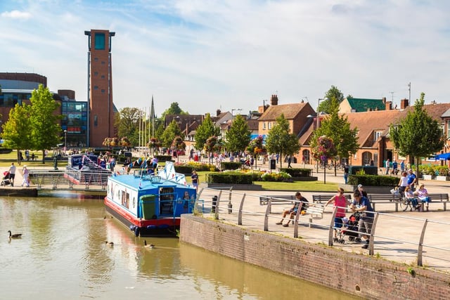 Famous for being the birthplace of Shakespeare, the people of Stratford-upon-Avon rate it a happy place to live.