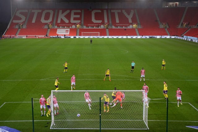 Stoke’s goal attempts: 14. Stoke’s xG: 1.01. | Huddersfield’s goal attempts: 10. Huddersfield’s xG: 1.13.
