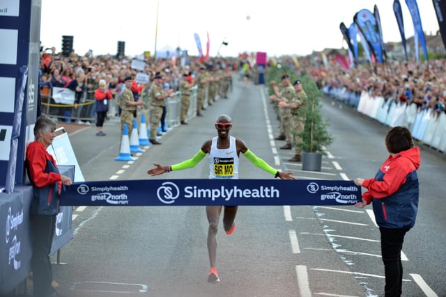 Say you are doing the Run and the standard response is: "What time are you aiming for?" Answer once you come back for second helpings and know the course. Simply finishing in any time is an achievement. There's only one Mo Farah.