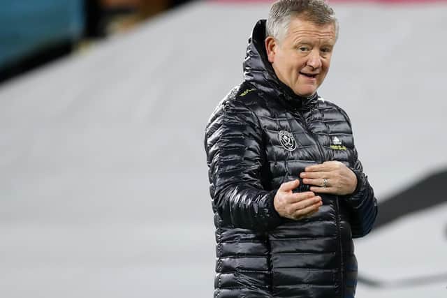 Chris Wilder will leave huge boots to fill at Sheffield United: David Klein/Sportimage