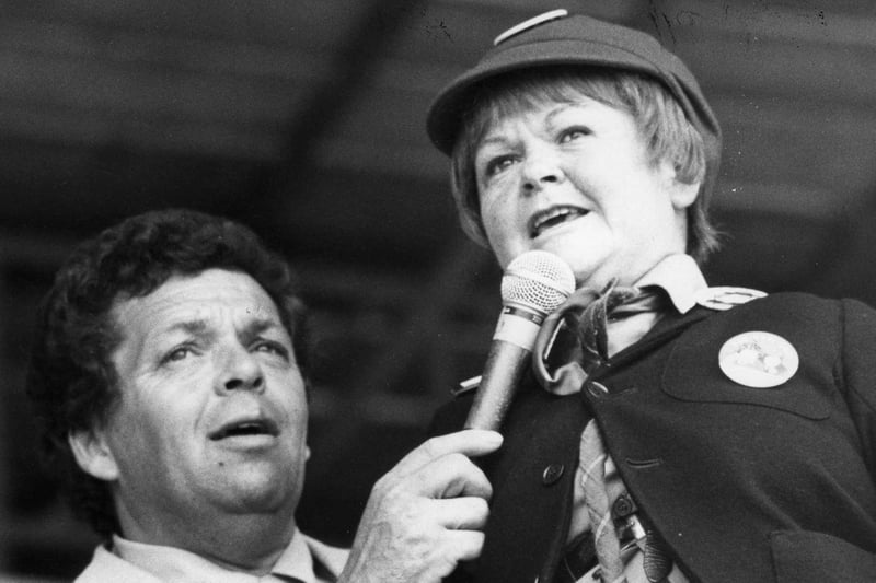 Back to August 1991 and The Krankies were on the bill at Bents Park. Did you get along to see them?