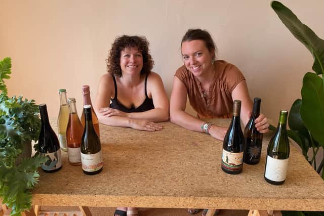 A new boutique wine shop and bar will bring a taste of California to Crookes when it is unveiled next month. Pictured are Sarah Hatton and Virginia Myers