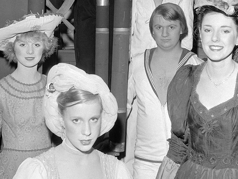 1980 and Mansfield's Sherwood Hall School's HMS Pinafore