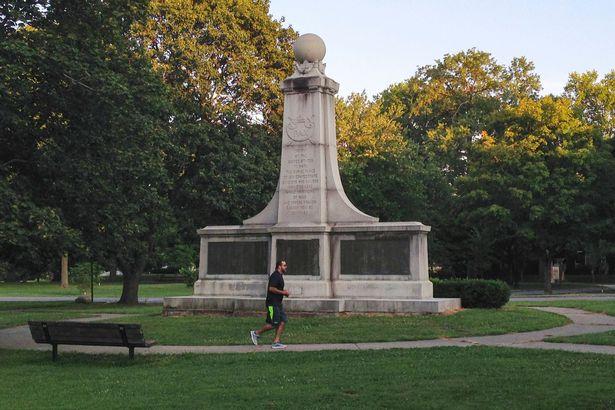 In Garfield Park, the controversial monument was removed on June 8. The monument had been erected in 1912 to remember the Confederate prisoners of war who died at Camp Morton in Indianapolis