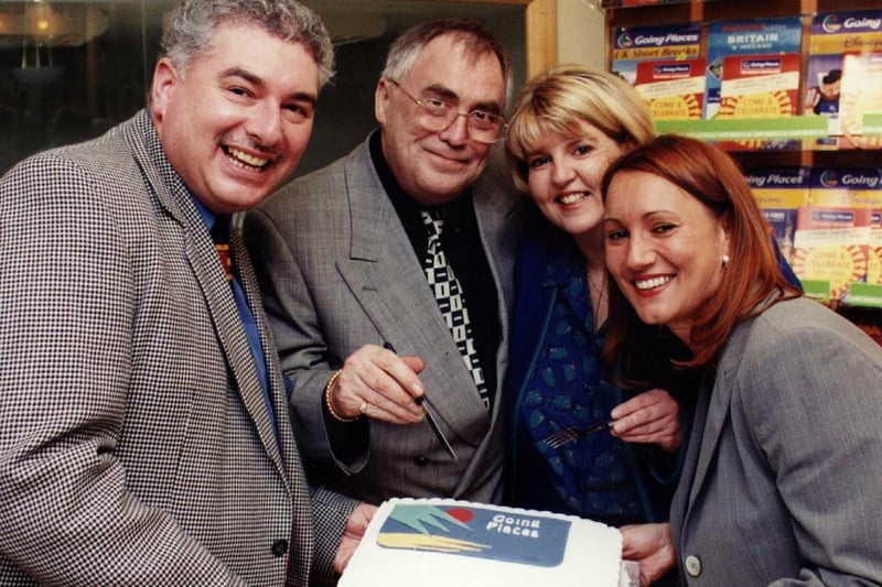 Jack Duckworth opened new going places travel agency at Meadowhall in 1999