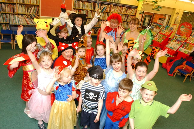 The Hebburn Library children's Christmas party looked like great fun 16 years ago.
