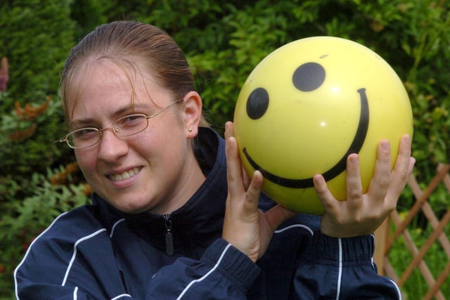 Fiona Banks of Tunwell Avenue, High Greave, Sheffield represented England at 10 pin bowling in 2005