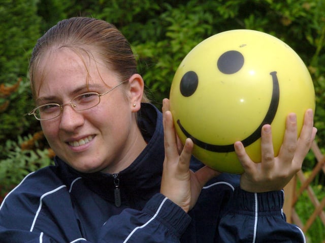 Fiona Banks of Tunwell Avenue, High Greave, Sheffield represented England at 10 pin bowling in 2005