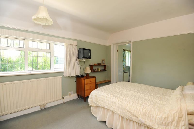 The principal suite is fabulous, with countryside views and access to the bathroom via the dressing room.