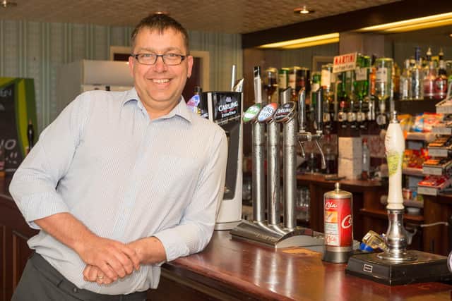Crookes Social Club manager Maurice Champeau
