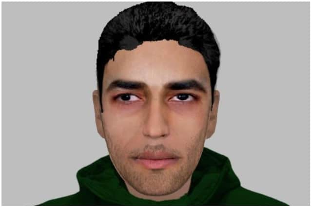 Can you help police identify the man depicted in this e-fit? It has been released as part of the investigation into a street robbery on Broomhall Street in Broomhall, Sheffield