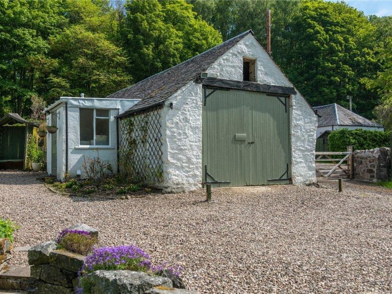 Garage and workshop.