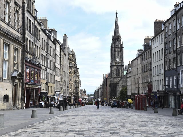 Old Town, Princes Street and Leith Street recorded 17 new cases of Covid-19 over the last week, this area has a population of 6,689.