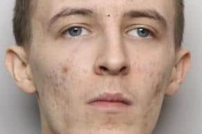 Pictured is Travis O'Grady, aged 20, of Oxford Street, Sheffield, who admitted conspiring to supply cannabis and was sentenced to 31 weeks of custody suspended for 18 months with a Rehabilitation Activity Requirement and a three-month curfew.